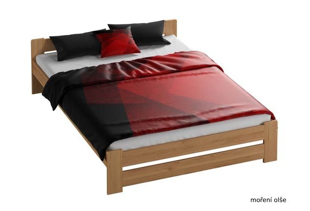 Postel NIKA 180 x 200 cm + sendvičová matrace + rošt