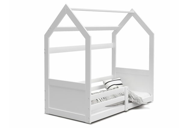 Dětská postel ve tvaru domečku Miki 80x160 cm + rošt