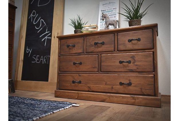 Masivní komoda Rustyk 3/6