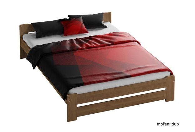 Postel NIKA 160 x 200 cm + sendvičová matrace + rošt