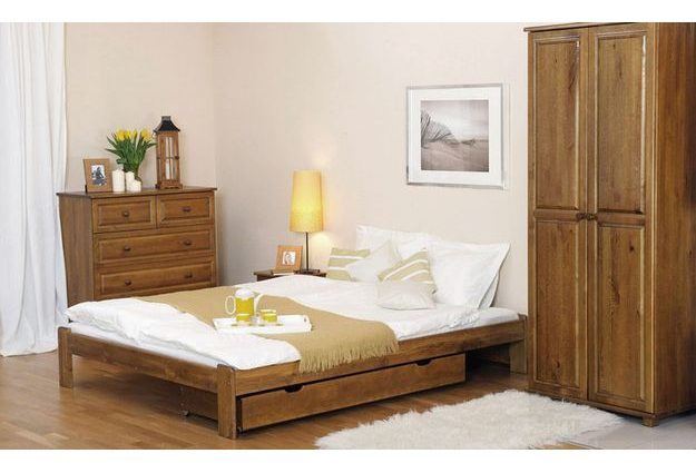 Ložnicová sestava Domi z masivní borovice