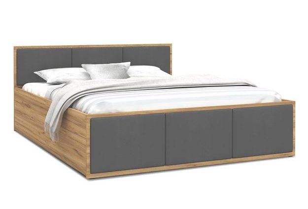 Postel Panama Soft 140 x 200 cm s výklopným roštem a úložným prostorem