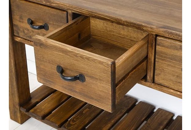 Masivní borovicová konzole Rustyk