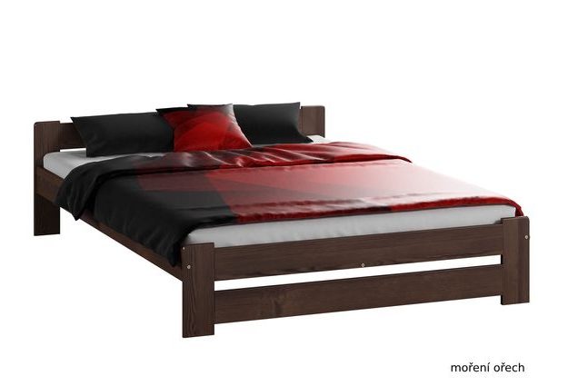 Postel NIKA 140 x 200 cm + sendvičová matrace + rošt