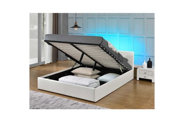 Postel JADA 180 x 200 cm s LED osvětlením + rošt zdarma!