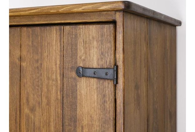 Masivní šatní skříň Rustyk 57 cm