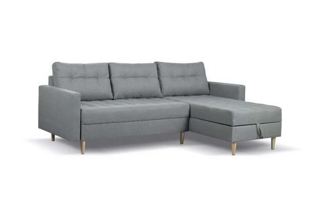 Rohová sedací souprava Pires s úložným prostorem