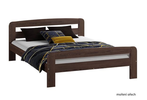 Dřevěná postel Klaudia 140 x 200 cm