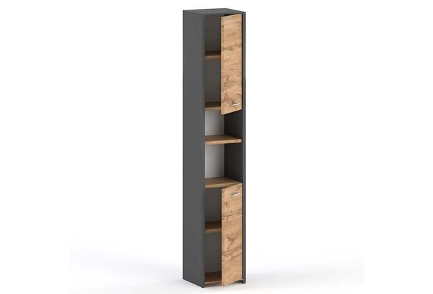 Úzká koupelnová skříň Stivio