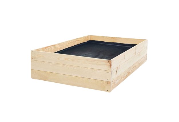 Vyvýšený zahradní záhon 150x120x30 cm – ideální pro pěstování zeleniny, bylinek i květin na omezeném prostoru