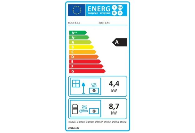 Krbová teplovodní kamna Blist B2E-