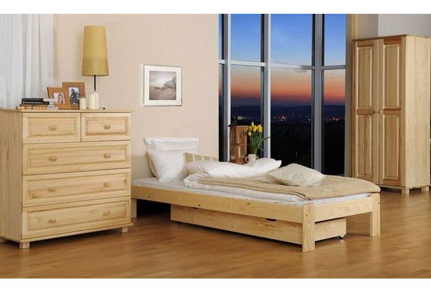 Masivní postel Ada 90 x 200 cm