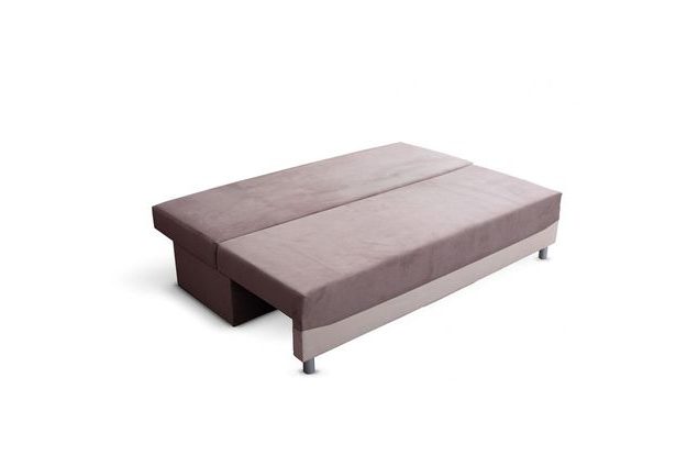 Rozkládací pohovka DAKOTA v provedení šedá/černá