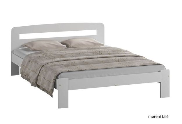 Masivní borovicová postel Sára 120 x 200 cm