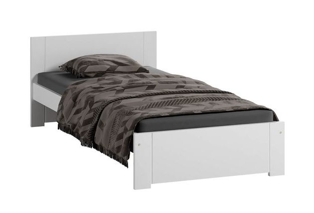 Bílá postel Livia 90 x 200 cm