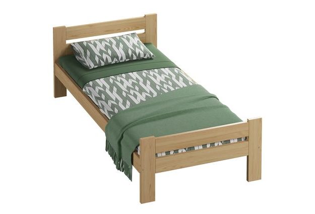 Borovicová postel Manta 80 x 200 cm