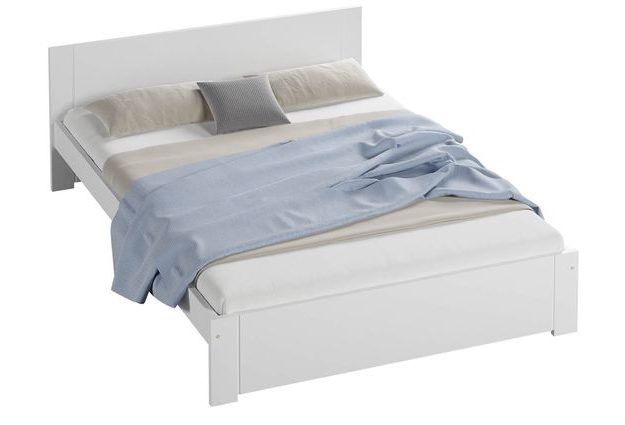 Bílá postel Livia 120 x 200 cm