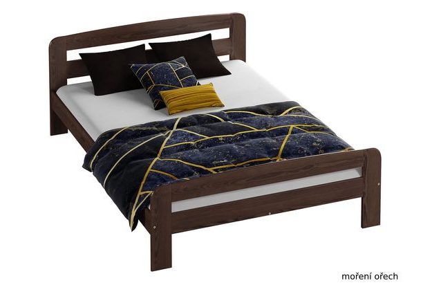 Dřevěná postel Klaudia 140 x 200 cm