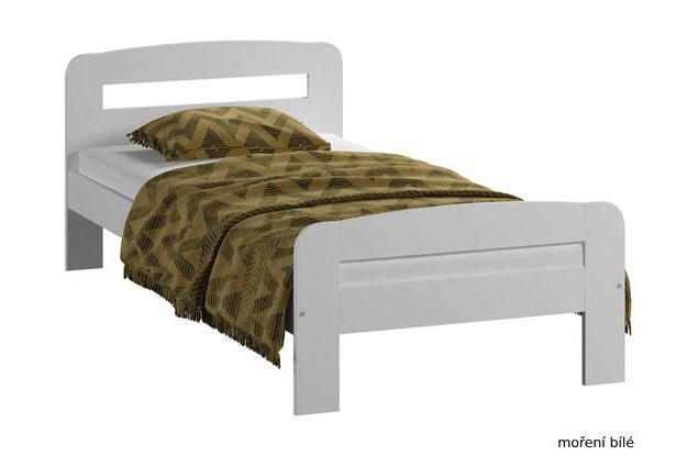 Dřevěná postel Klaudia 90 x 200 cm