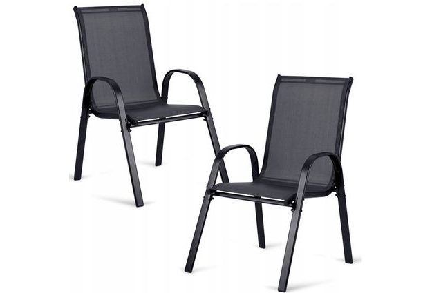 Pohodlná křesla s prodyšným výpletem z textilenu – komfort i bez polštářů