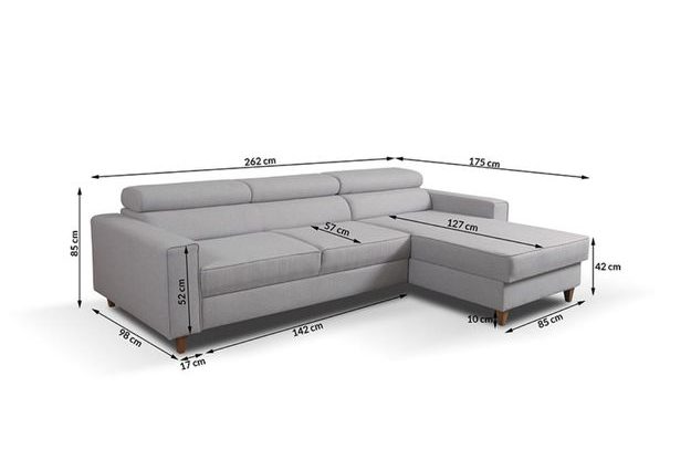 Rohová sedací souprava NICI