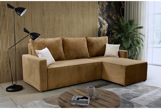 Praktická rohová sedací souprava ROCO