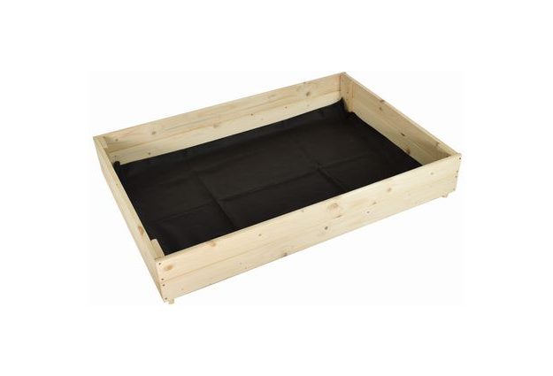 Vyvýšený zahradní záhon 120x120x20 cm – ideální pro pěstování zeleniny, bylinek i květin na omezeném prostoru