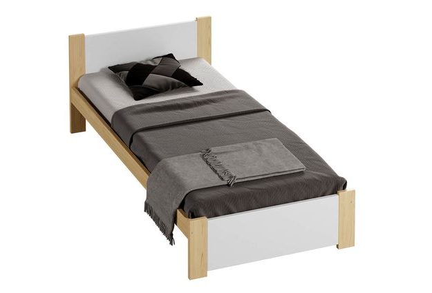 Postel Lola 90 x 200 cm + rošt + sendvičová matrace