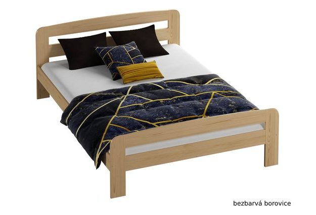 Dřevěná postel Klaudia 120 x 200 cm