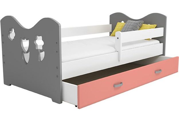 Dětská postel Micky 2 80x160 cm + rošt