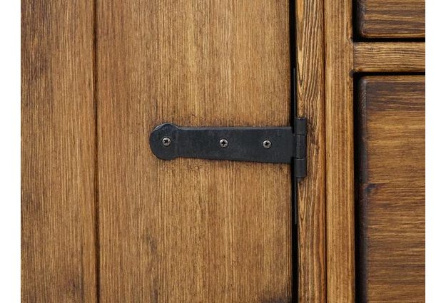 Masivní šatní skříň Rustyk 155 cm