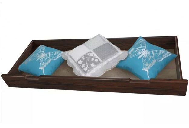 Dřevěný šuplík pod postel Euro 150 cm