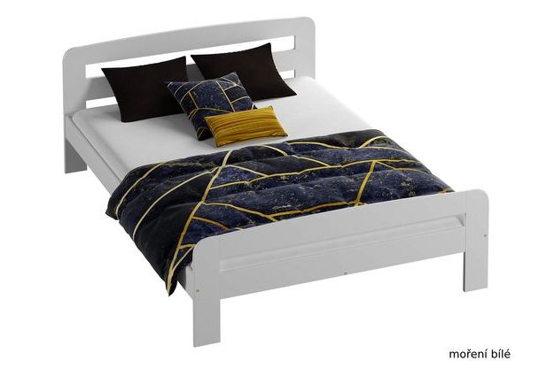 Dřevěná postel Klaudia 160 x 200 cm