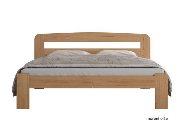 Masivní borovicová postel Sára 180 x 200 cm