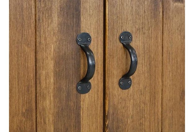 Masivní šatní skříň Rustyk 155 cm