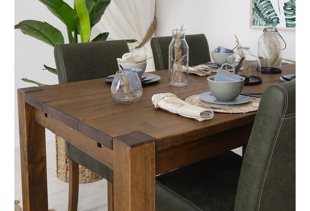 Masivní dřevěný stůl Rustyk 1