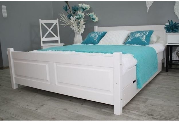 Postel LENA 140 x 200 cm + sendvičová matrace + rošt