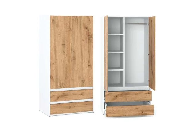 Šatní skříň Hit 2 90 cm