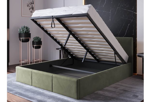 Čalouněná postel Modena 160 x 200 s výklopným roštem