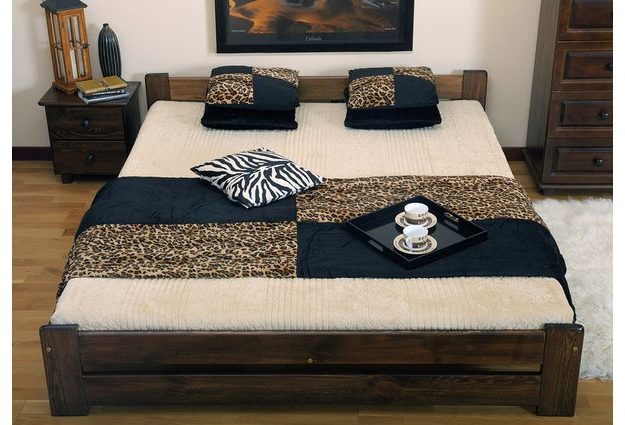 Posteľ NIKA 180 x 200 cm - moření ořech