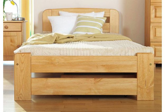 Posteľ LYDIA 90 x 200 cm - moření olše