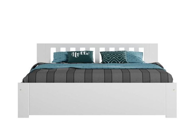 Bílá postel Molly 120 x 200 cm