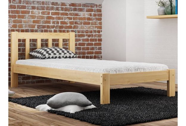 Borovicová postel Olivia 90x200 cm