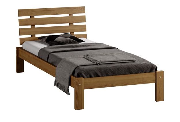 Borovicová postel Kali 90x200 cm