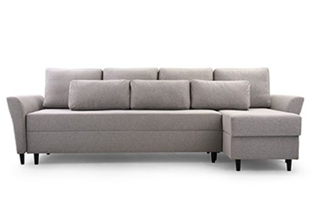 Rozkládací sedací souprava Rego ve tvaru L