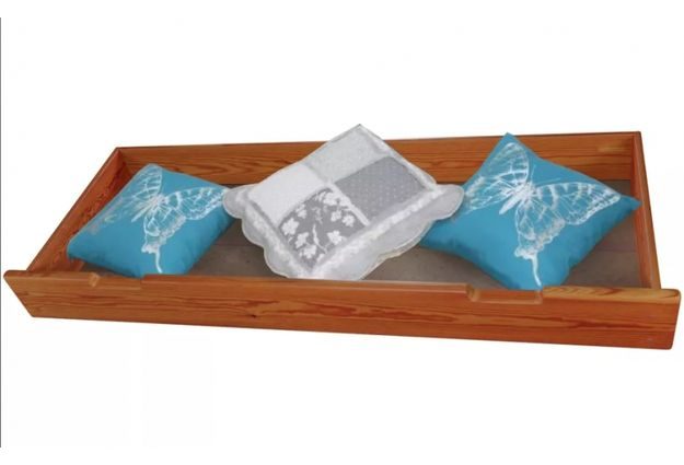 Dřevěný šuplík pod postel Euro 150 cm