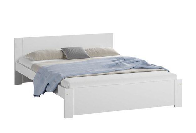 Bílá postel Livia 160 x 200 cm