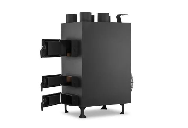 Dílenská kamna PN4 35kW s ventilátorem a ovladačem