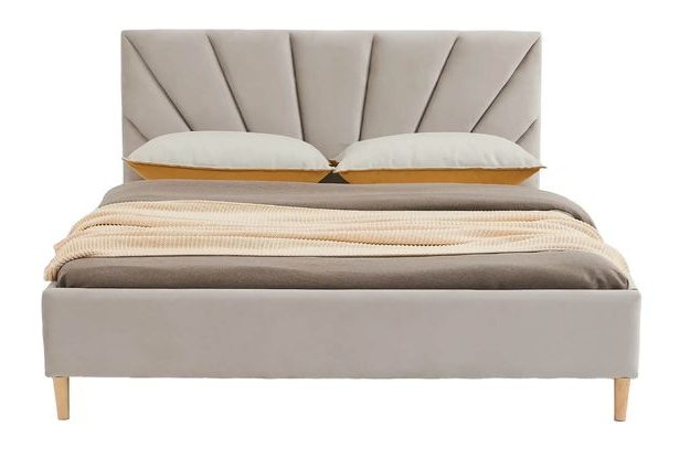 Čalouněná postel Sandy 3 140 x 200 cm s matrací a roštem