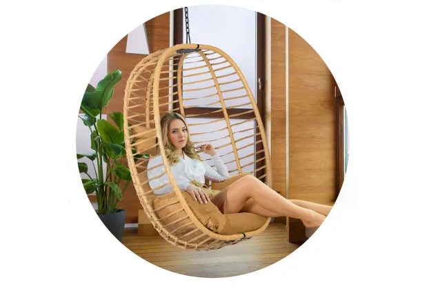 Zahradní závěsné křeslo Belloro